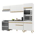 Armário De Cozinha Compacta 252cm Veneza Multimóveis V3690