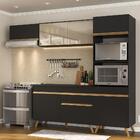 Armário De Cozinha Compacta 252cm Veneza Multimóveis V3691