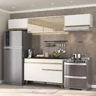 Armário De Cozinha Compacta 260cm Veneza Multimóveis V3698