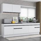 Armário De Cozinha Compacta 270cm Com Rodapé Veneza Multimóve