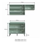 Armário De Cozinha Compacta 2 Peças Viena Multimóveis Cr20033