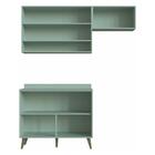 Armário De Cozinha Compacta 2 Peças Viena Multimóveis Cr20033