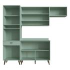 Armário De Cozinha Compacta 3 Peças Viena Multimóveis Cr20035