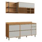 Armário De Cozinha Compacta 4 Peças Mdf Ibiza Multimóveis Cr2