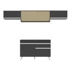 Armário De Cozinha Compacta 4 Peças Mp3698.898 Veneza Multimó