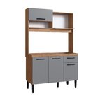 Armário De Cozinha Compacta 4 Portas 1 Gaveta Naty Freijo/ Ci