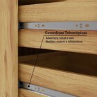 Armário De Cozinha Compacta 6 Portas 1 Gaveta E Mini Adega 15