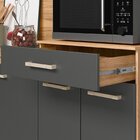 Armário De Cozinha Compacta 7 Portas 1 Gaveta Yara Freijo/chu