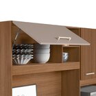 Armário De Cozinha Compacta 7 Portas 1 Gaveta Yara Ipe/fendy