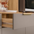 Armário De Cozinha Compacta 7 Portas 2 Gavetas Tropical Freij