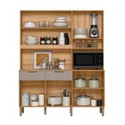 Armário De Cozinha Compacta 7 Portas 2 Gavetas Tropical Freij