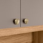 Armário De Cozinha Compacta 7 Portas 2 Gavetas Tropical Freij