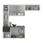 Armário De Cozinha Compacta Com Balcão Sofia Multimóveis V2001