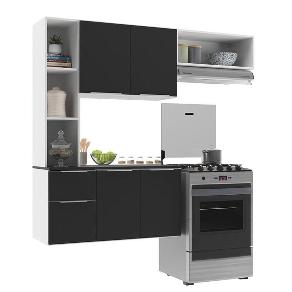 Armário De Cozinha Compacta Com Balcão Sofia Multimóveis V2001