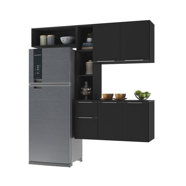 Armário De Cozinha Compacta Com Balcão Sofia Multimóveis V2005