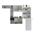 Armário De Cozinha Compacta Com Mesa Dobrável Sofia Multimóve