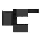 Armário De Cozinha Compacta Com Mesa Dobrável Sofia Multimóve