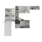 Armário De Cozinha Compacta Com Mesa Dobrável Sofia Multimóve