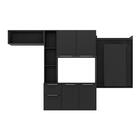 Armário De Cozinha Compacta Com Mesa Dobrável Sofia Multimóve