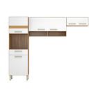 Armário De Cozinha Compacta Com Paneleiro E Aéreos Multimóvei