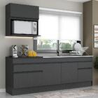 Armário De Cozinha Compacta Com Rodapé Veneza Multimóveis Mp2