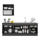 Armário De Cozinha Compacta Com Rodapé Veneza Multimóveis Mp2