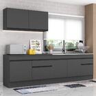 Armário De Cozinha Compacta Com Rodapé Veneza Multimóveis Mp2