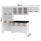 Armário De Cozinha Compacta De Aço Completa Mirage New 14 Por