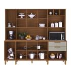 Armário de Cozinha Compacta Fidelitá Provença 219cm 9 Portas