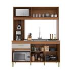 Armário De Cozinha Compacta Fidelitá Xangai 160cm 4 Portas 1