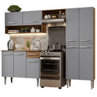 Armário De Cozinha Compacta Madesa Emilly Pop Com Balcão - Ru