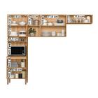 Armario De Cozinha Compacta Maria Flor Com 5 Portas