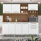 Armário De Cozinha Compacta Montana Branco Saquarema Madine