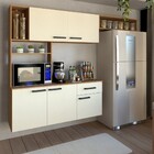 Armário De Cozinha Compacta Suspensa Emillyn 5 Portas 1 Gavet