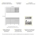 Armário De Cozinha Compacta Veneza Multimóveis Mp2142.891 Bra