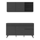 Armário De Cozinha Compacta Veneza Multimóveis Mp2142.895 Pre