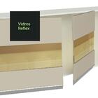 Armário De Cozinha Completa 100% Mdf 250cm Branco/rustic/crem