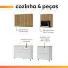 Armário De Cozinha Completa 100% Mdf 7 Portas 5 Gavetas Raiss