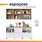 Armário De Cozinha Completa 100% Mdf 7 Portas 5 Gavetas Raiss