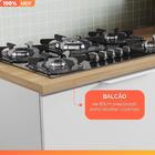 Armário De Cozinha Completa 100% Mdf 7 Portas 6 Gavetas Maria