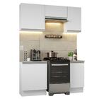 Armário De Cozinha Completa 160cm Branco Glamy Madesa 07