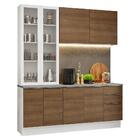 Armário De Cozinha Completa 190cm Branco/rustic Stella Madesa