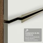 Armário De Cozinha Completa 190cm Rustic/branco Veludo Lux Ma