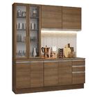 Armário De Cozinha Completa 190cm Rustic Glamy Madesa 05