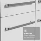 Armário De Cozinha Completa 229cm Branco Emilly Madesa 18