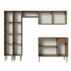 Armário De Cozinha Completa 229cm Rustic Emilly Madesa 05