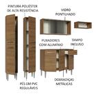 Armário De Cozinha Completa 229cm Rustic Emilly Madesa 08