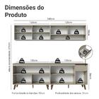 Armário De Cozinha Completa 240 Cm Crema Nice Madesa 02