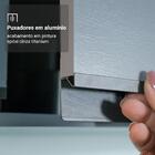 Armário De Cozinha Completa 240 Cm Suspensa Cinza Nice Madesa