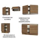 Armário De Cozinha Completa 240cm Rustic Glamy Madesa 09